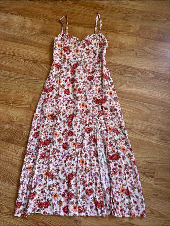 mahina Dresses & Skirts - Mahina Floral Midi Dress S
